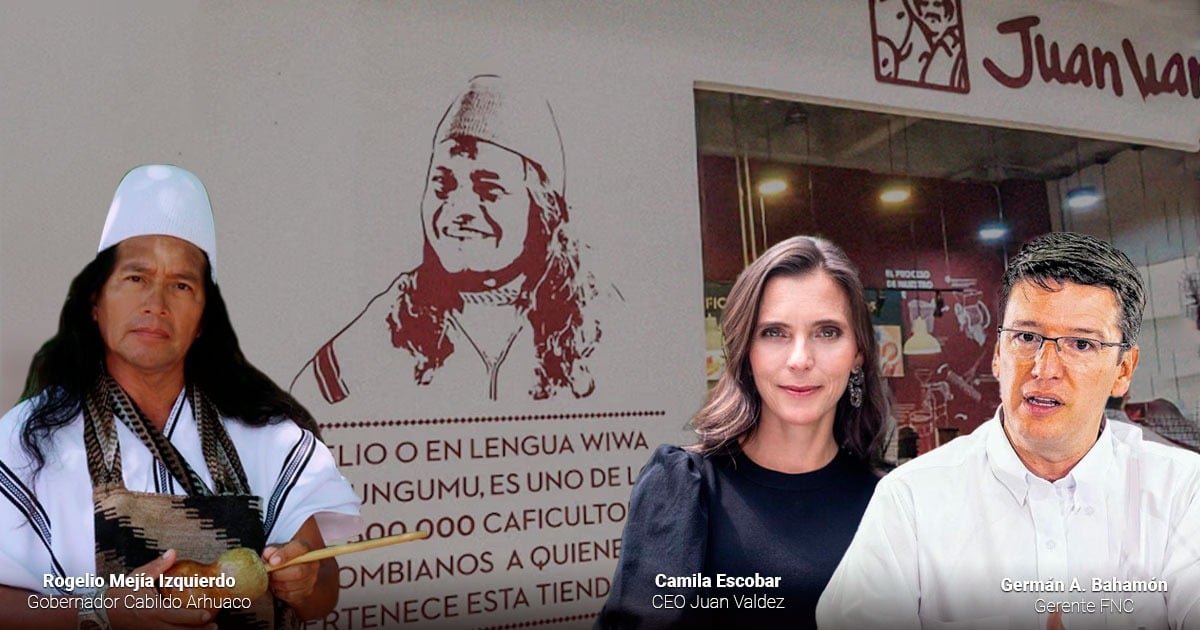 La millonaria demanda de un arhuaco a Juan Valdez y la Federación Cafetera por usar su imagen sin pagarle