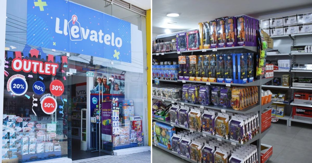 El outlet donde encuentra de todo a precio de huevo; juguetes, tecnología, herramientas y más