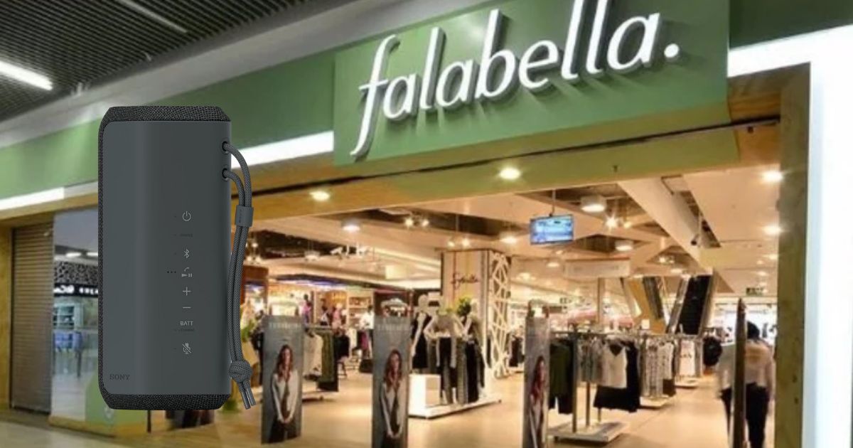 El resistente parlante que está con el 46% de descuento en Falabella; resiste el agua y el polvo