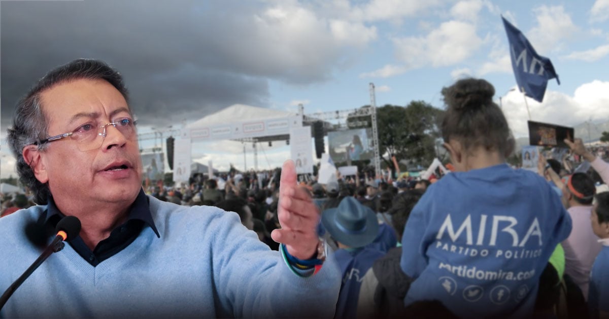 Petro se le fue encima a MIRA por votar en contra de la reforma laboral