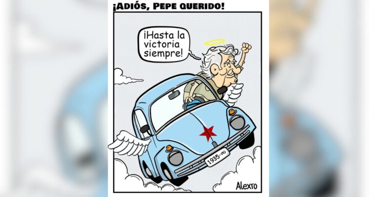  - Caricatura: ¡Adiós, Pepe Querido!