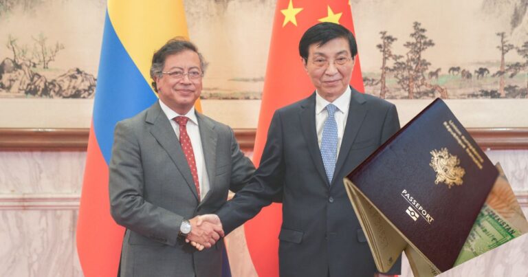  - Colombia se quedó por fuera de la lista de países que pueden viajar sin visa a China