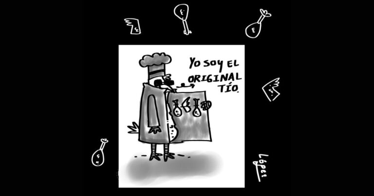  - Caricatura: Copia barata nunca tendrá el mismo sabor