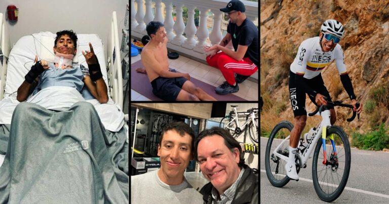 Portada Egan Bernal - Los 2 médicos que recuperaron a Egan Bernal y lo tienen peleando el Giro de Italia