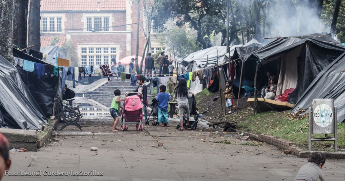 Bogotá perdió uno de sus parques más importantes tras la invasión de los Embera