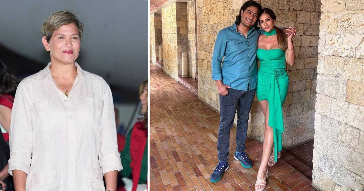 El regreso de Verónica Alcocer a Colombia y su reencuentro con Nicolás Petro en Cartagena 