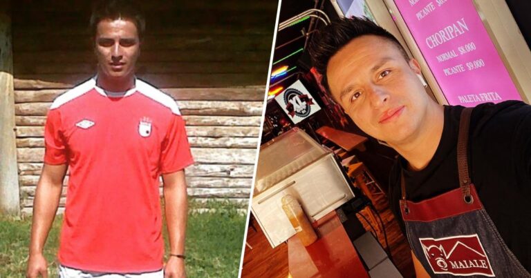 Cristian Santa Fe - El exjugador de Santa Fe que tocó fondo y salió adelante a punta de chorizos