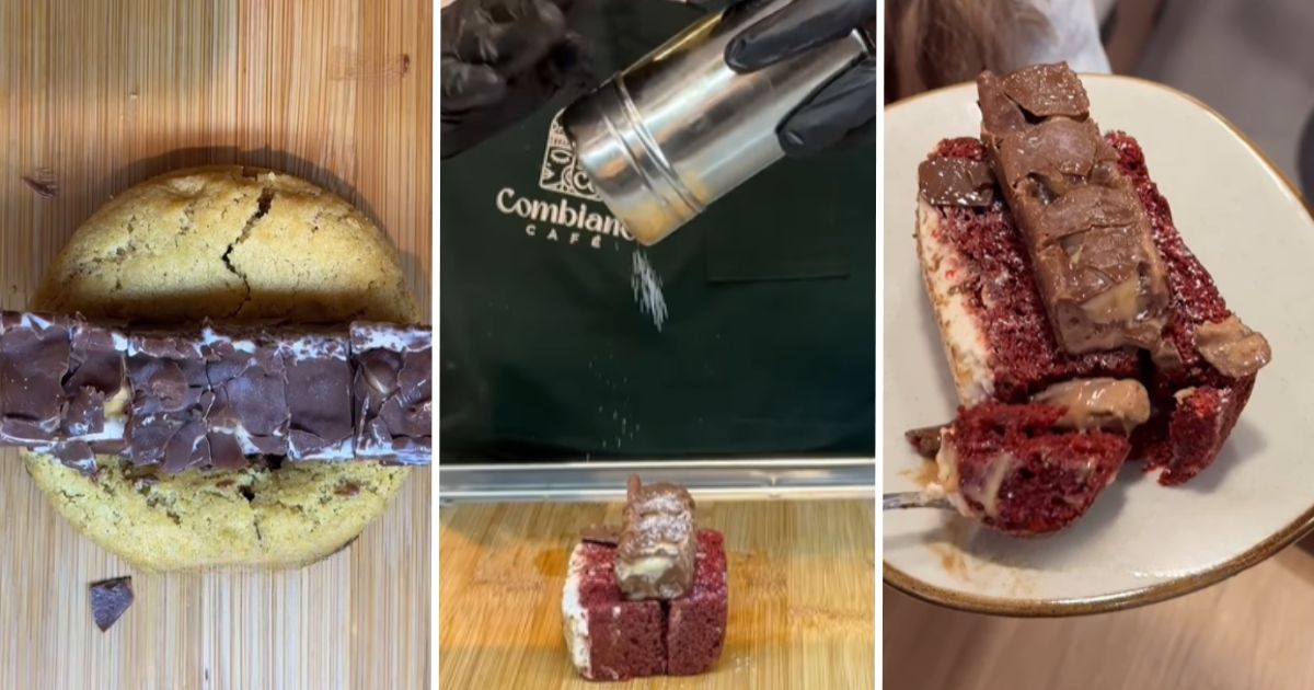 La única heladería en Bogotá para comer tortas y galletas con helado original de Snickers o Milkky Way 