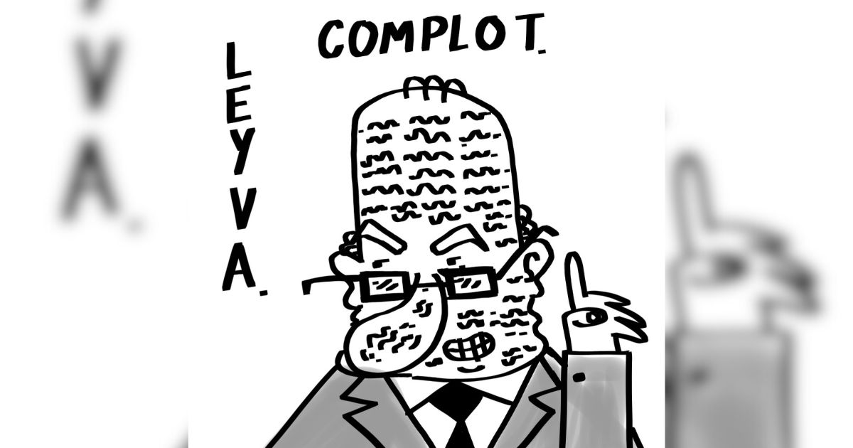 Caricatura: Complot y tormentos de campaña