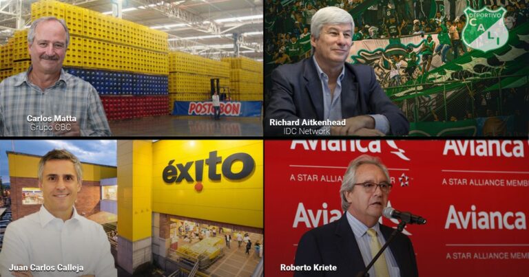  - Los 5 billonarios de Centroamérica que se quedaron con grandes empresas colombianas