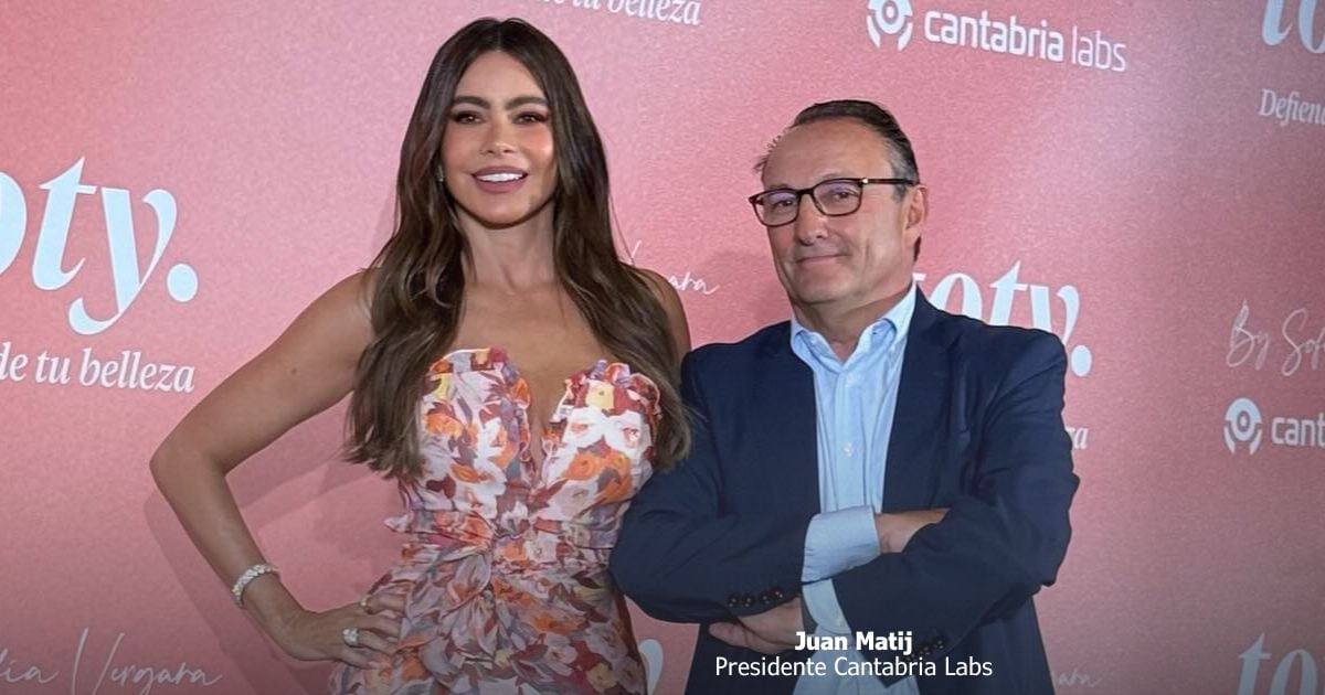 La gigante española de productos de belleza detrás de la marca con la que Sofia Vergara llega a Europa 