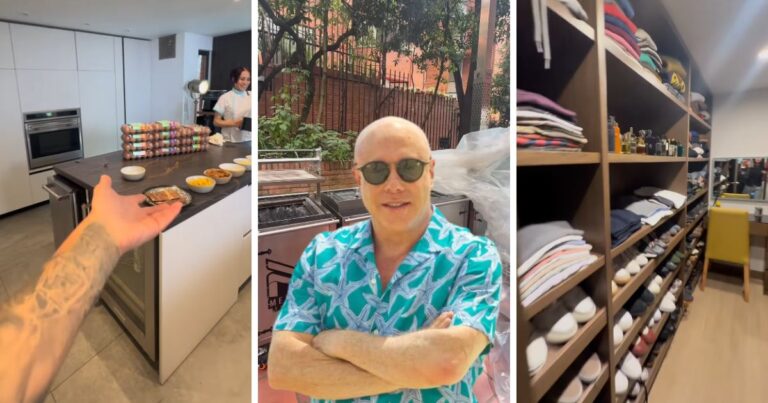 Casa de Jorge Rausch - Así es la lujosa casa de Jorge Rausch de MasterChef; tiene gimnasio y un enorme closet con ropa de lujo