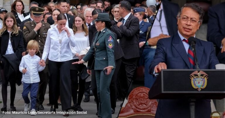  - Ni en la muerte hay reconciliación: La familia de Miguel Uribe no quiso a Petro en el sepelio