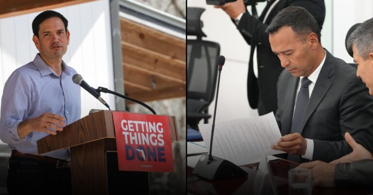  - El ministro de Defensa, Pedro Sánchez, se volvió una marioneta de los gringos y de Marco Rubio