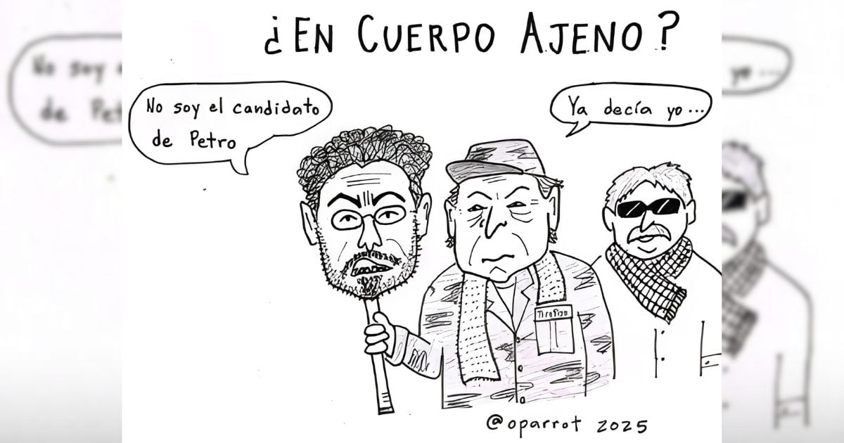 Caricatura: ¿Cepeda en cuerpo ajeno?