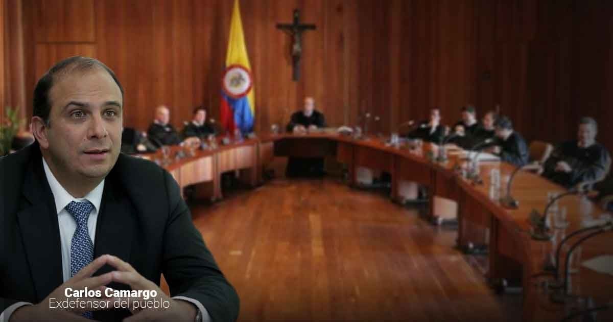 Crecen los obstáculos para que el exdefensor Carlos Camargo logre llegar a la Corte Constitucional