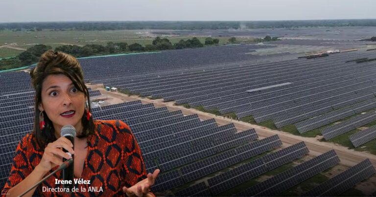  - Con un parque solar en el Huila la directora del ANLA Irene Vélez estrenó el método flash de entrega de licencias