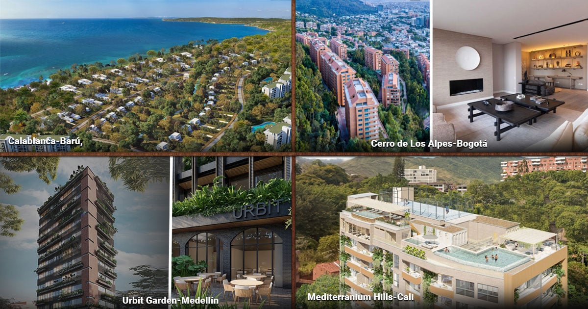 Estos son los 5 proyectos con el metro más caro de Colombia