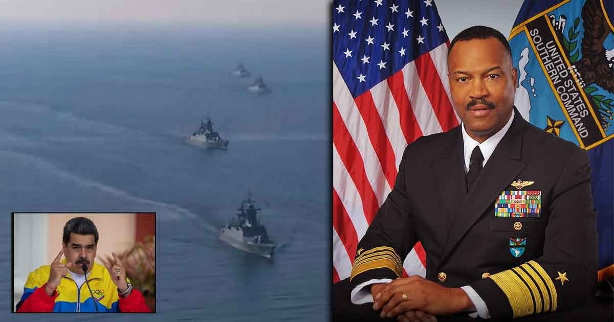 El almirante gringo a quien le toca hacer frente al despliegue militar frente a Venezuela