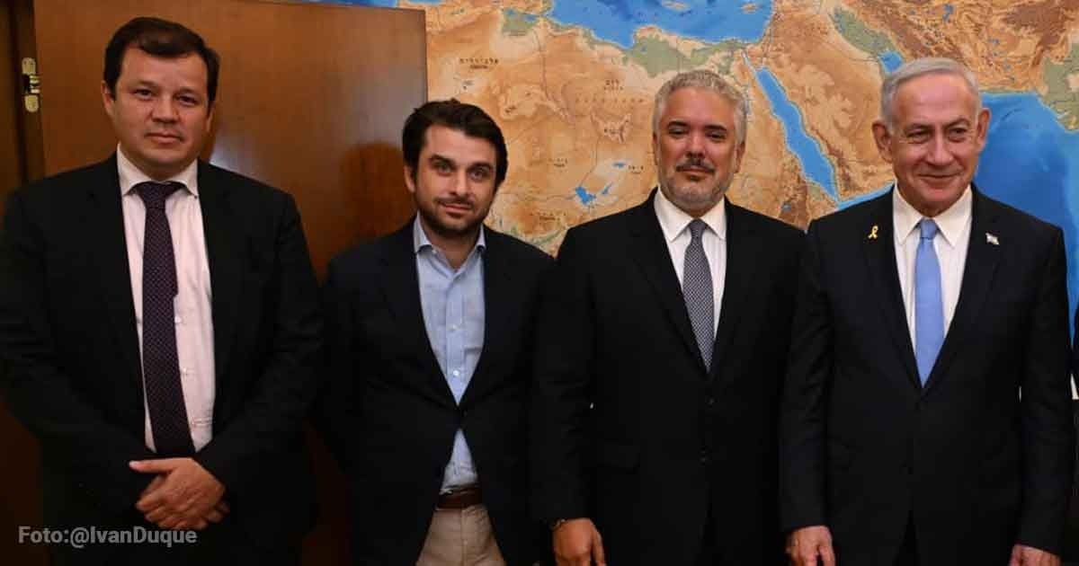 Por qué Iván Duque se reunió con Netanyahu en Israel mientras el mundo condena el horror de Gaza