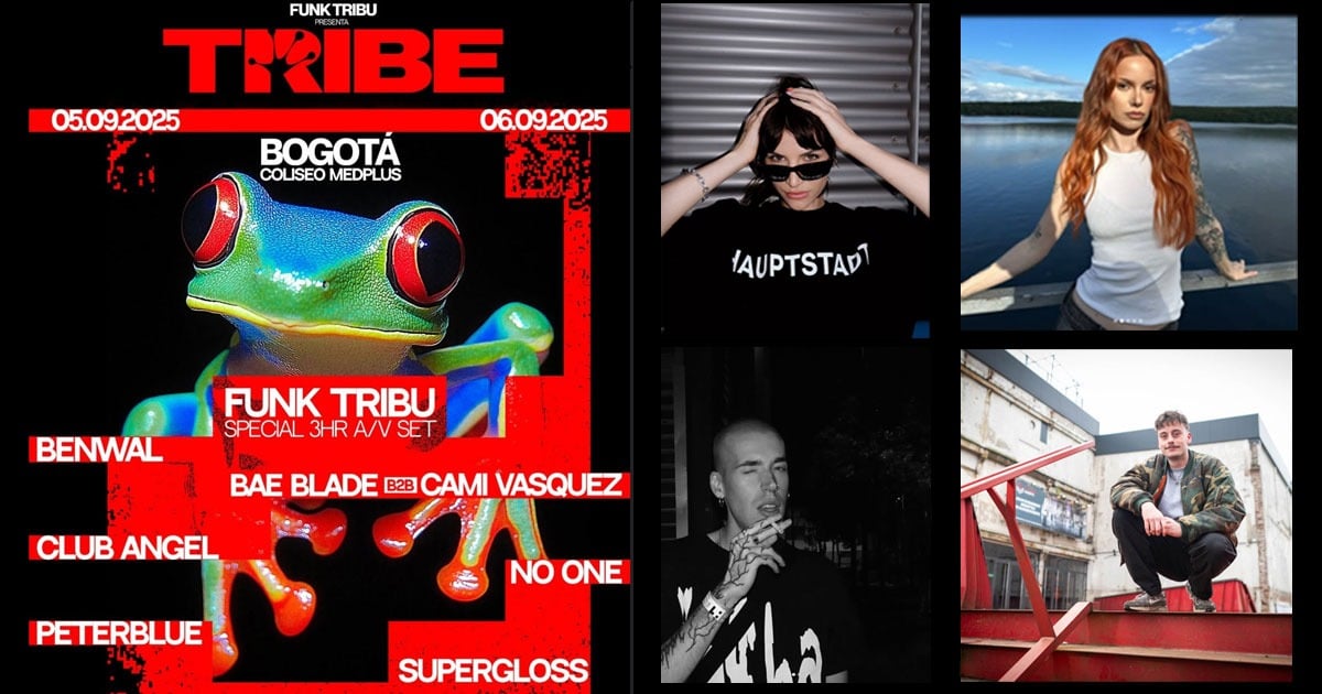 El line up que acompañará a Funk tribu en el lanzamiento de 'Tribe'