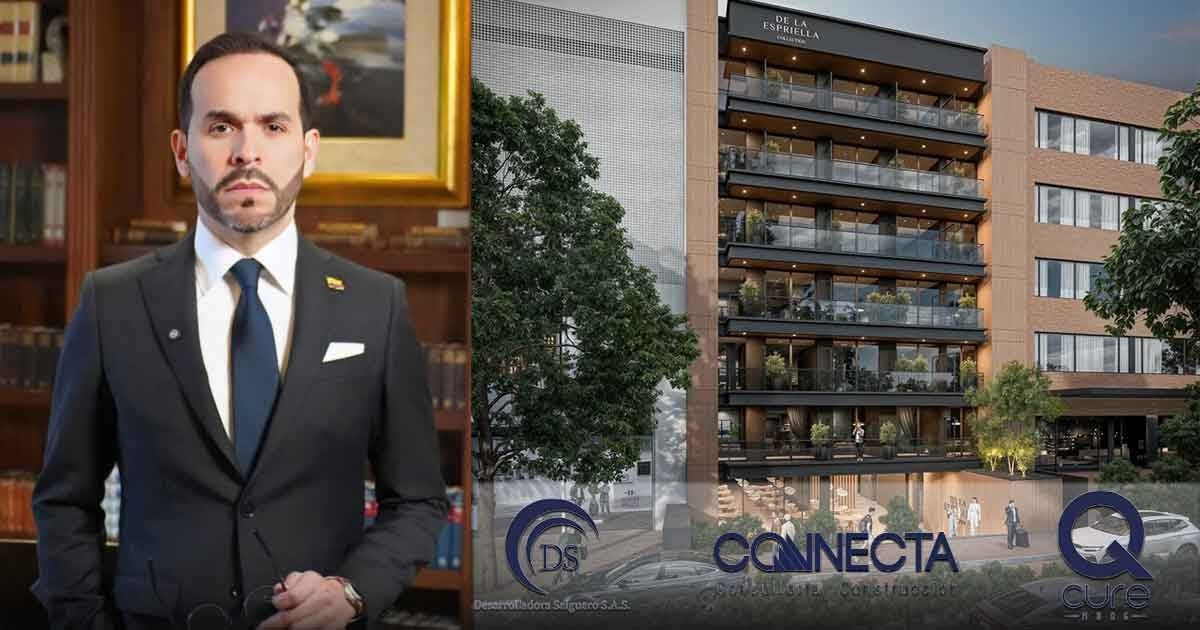 Los socios que acompañan a Abelardo de la Espriella en su salto al negocio inmobiliario en Bogotá