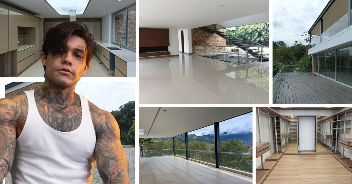 La historia detrás de la mansión que arrendó Yeferson Cossio y que le perteneció a un peligroso capo