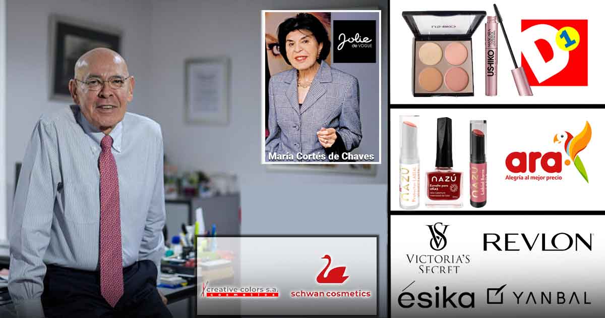 El colombiano que junto a la gigante alemana Schwan hace los cosméticos de D1, Ara, Yanbal y Revlon