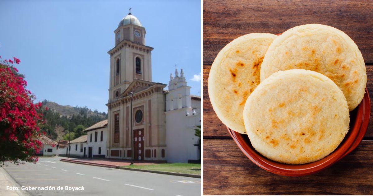 El desconocido pueblo de Boyacá donde se consiguen las mejores arepas de maíz pelado