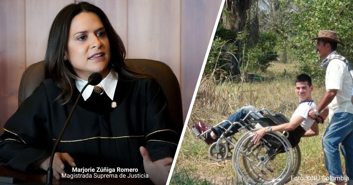Marjorie Zúñiga, la magistrada que defiende con mano firme a los discapacitados en Colombia