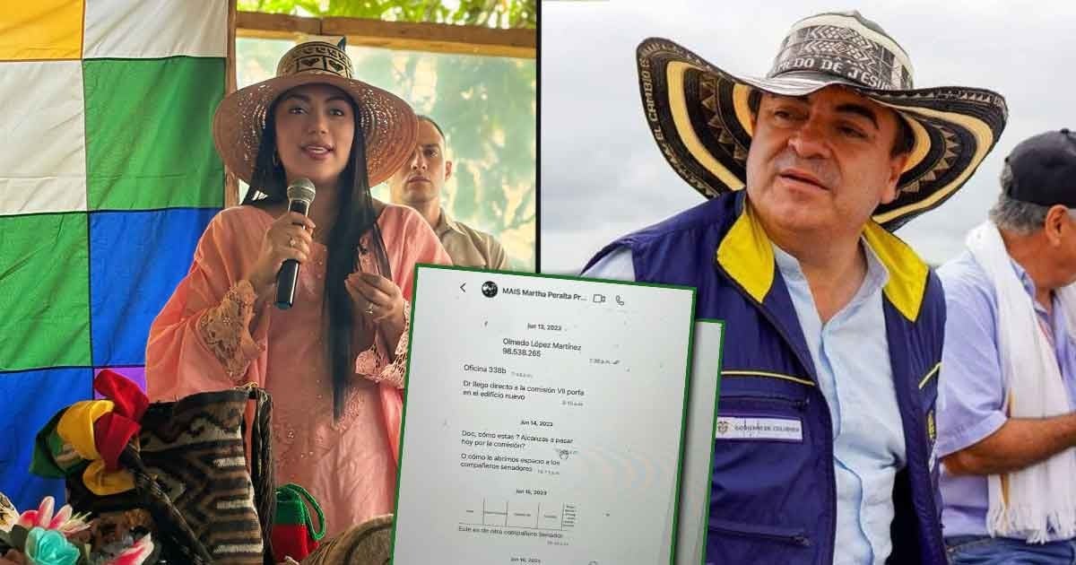 Los días de celebración de la senadora guajira Martha Peralta van quedando atrás: la justicia la tiene contra la pared