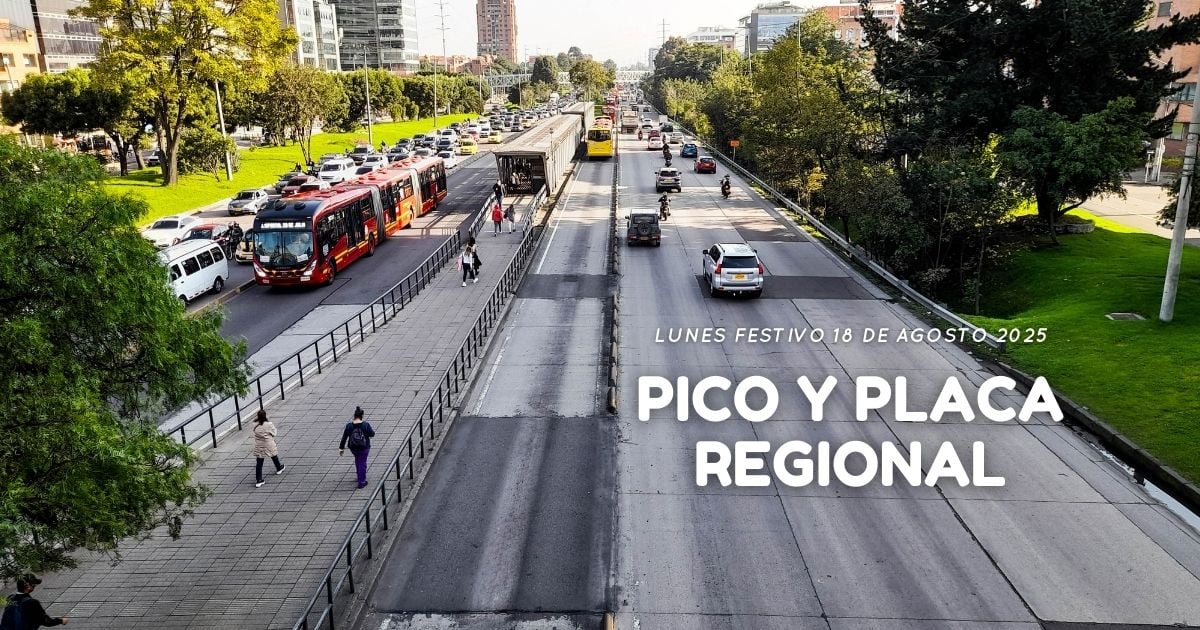 El Pico y Placa que le puede amargar el regreso a Bogotá: evite una multa de más de $600.000