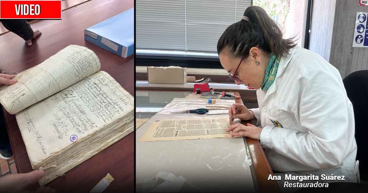 Una obsesiva estudiosa del pasado es quien cuida los documentos más valiosos de la historia de Bogotá