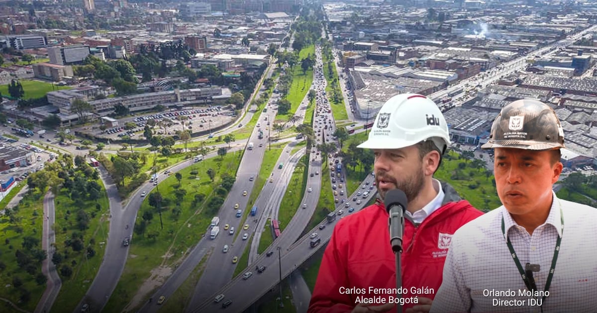 Los 2 puentes que van tumbar en el corazón de Bogotá, una obra que hará caos durante 5 años