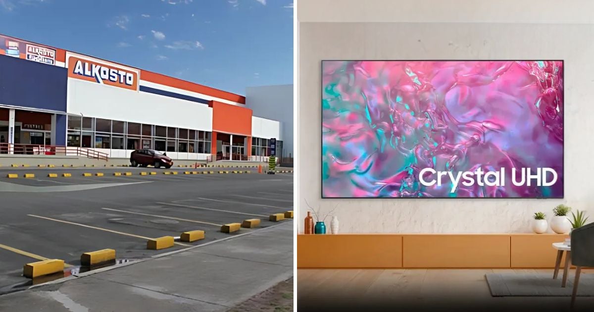 El impresionante televisor de Samsung 4K de 98 pulgadas con tremendo descuento en Alkosto