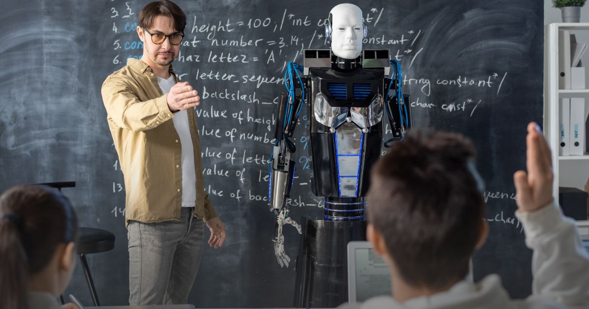 El experimento de educar niños con IA que promueve un magnate de Wall Street