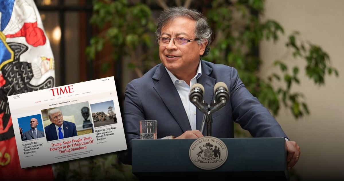 Mientras en Colombia repudian a Petro, la revista Time lo corona como líder climático