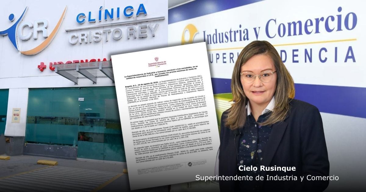 Por sobrecostos, tres distribuidoras de medicamentos en Cúcuta, Bogotá y Cali enfrentan cuantiosa multa