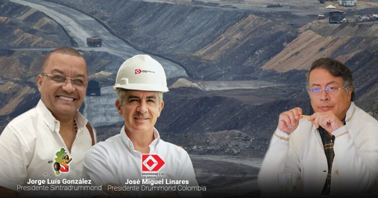  - El sindicato de la Drummond se opone a que el carbón del Cesar no se exporte a Israel