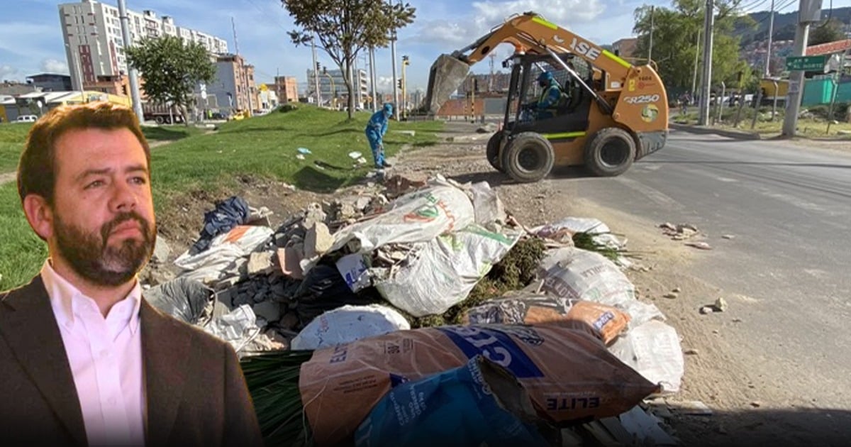 A qué se debe la insoportable acumulación de basura en 4 localidades de Bogotá: Engativá, Kennedy, Bosa y Suba.