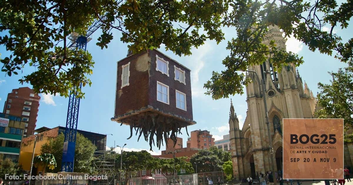 Quién está detrás de la casa flotante que pusieron en el Parque de Lourdes