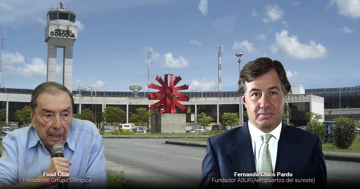 El millonario mexicano que maneja el aeropuerto José María Córdova de Antioquia y cinco más