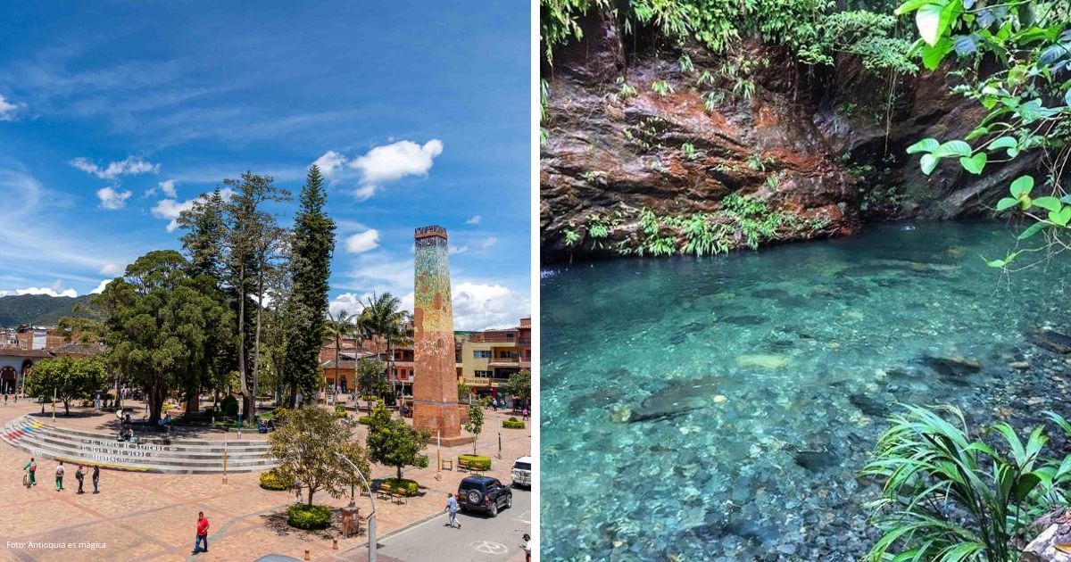 Este es el pueblo de Antioquia con el río más cristalino de Suramérica y así podrá visitarlo