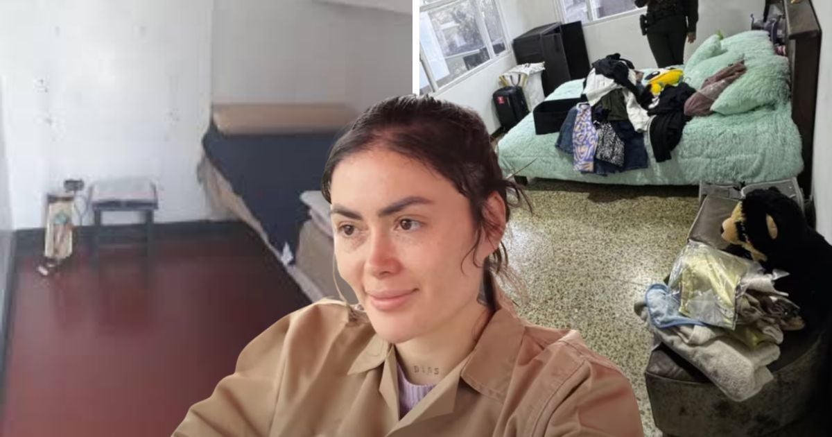 Esta es la celda de Epa Colombia en Bogotá, un lujo muy lejano al de 'El Buen Pastor'