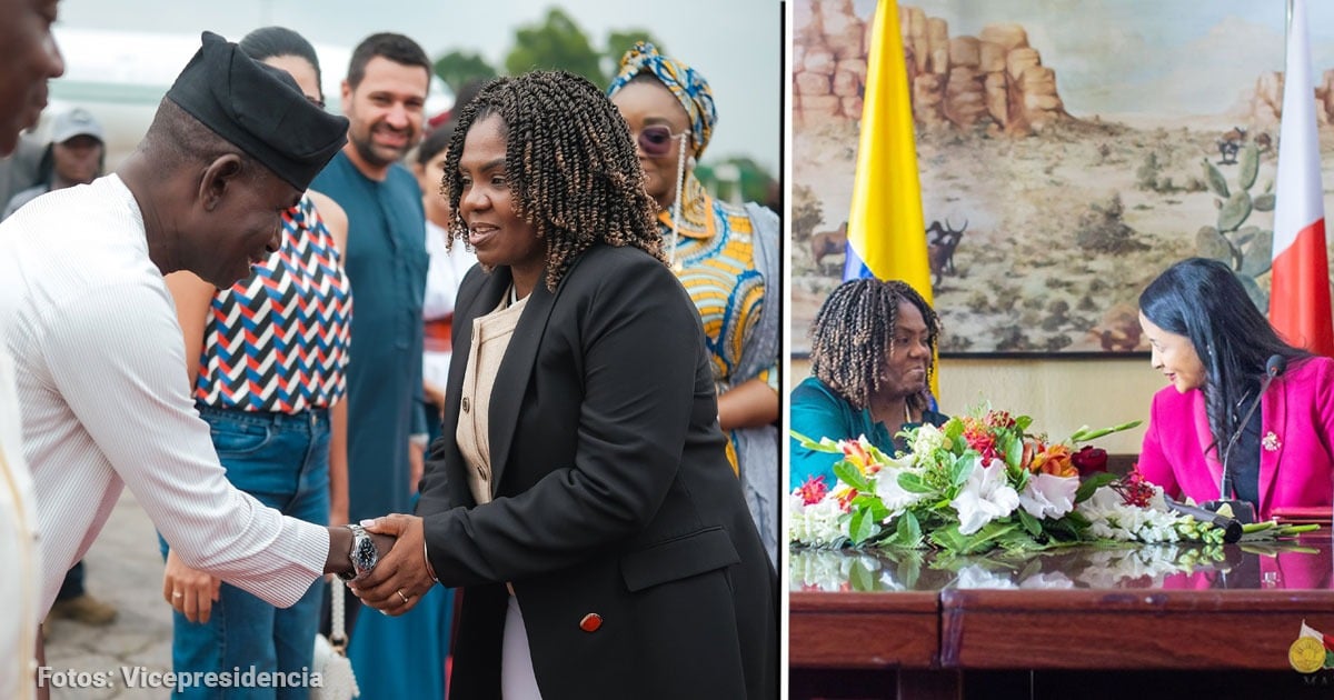 Mientras que en Colombia Francia Márquez es ignorada y atacada en África la reciben con honores