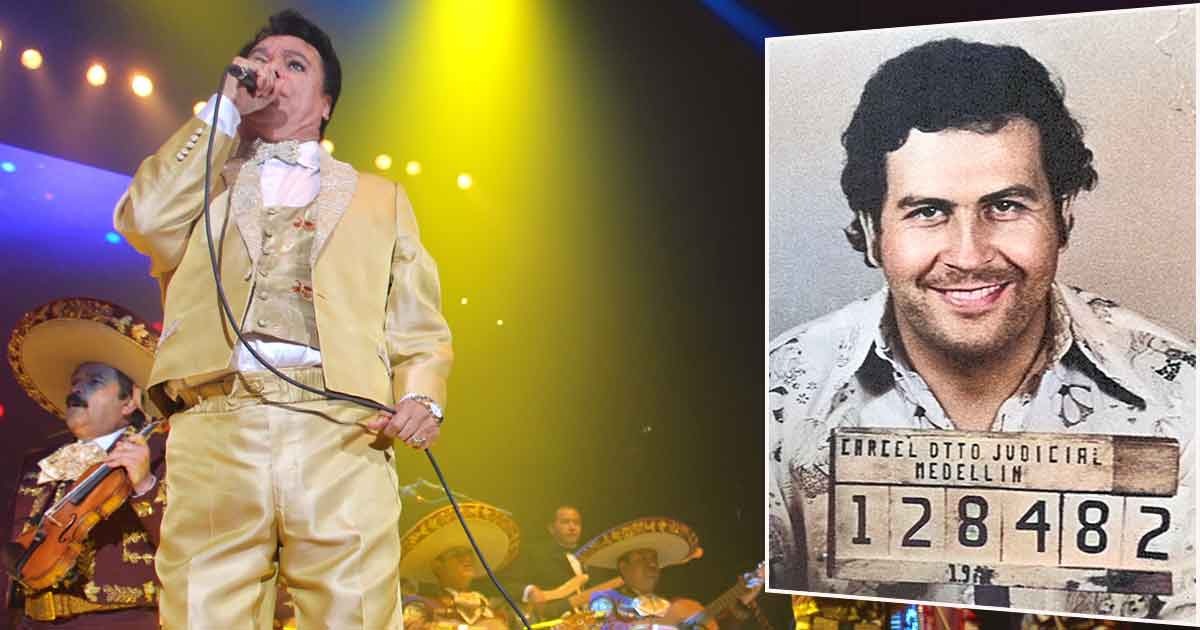 El incómodo beso por el que Pablo Escobar casi mata a Juan Gabriel