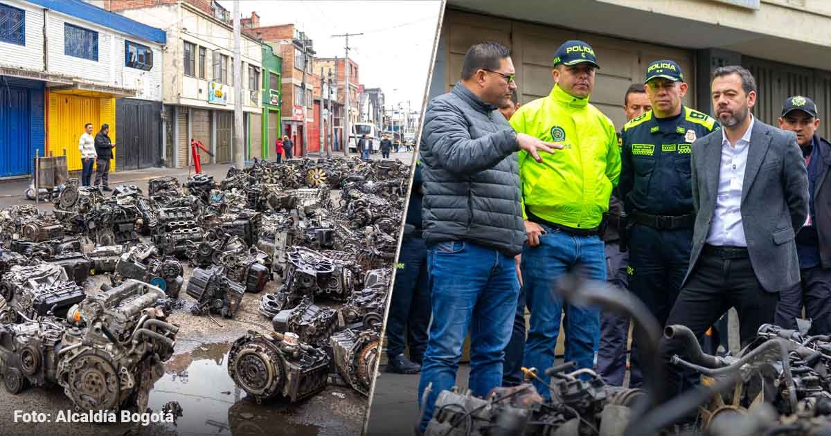 Las tres localidades donde más roban carros en Bogotá