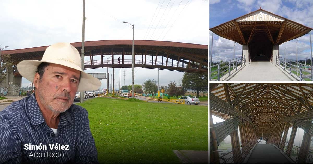Los secretos que esconde el único puente de guadua que tiene Bogotá, la obra que resalta en la calle 80