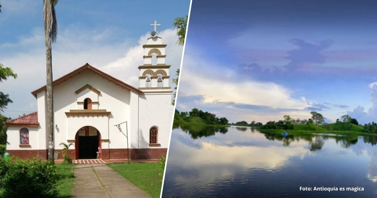 Este es el hermoso pueblo de Antioquia en el que el cielo y el agua se funden en una hermosa postal