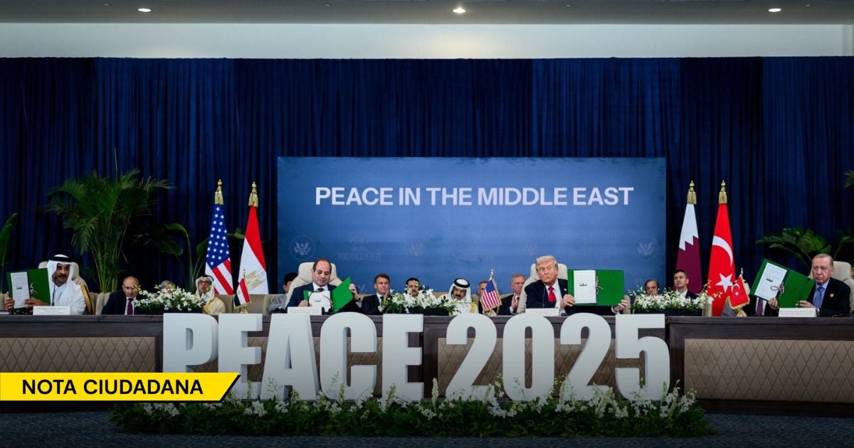 El show de Trump en Gaza esconde su guerra comercial con China